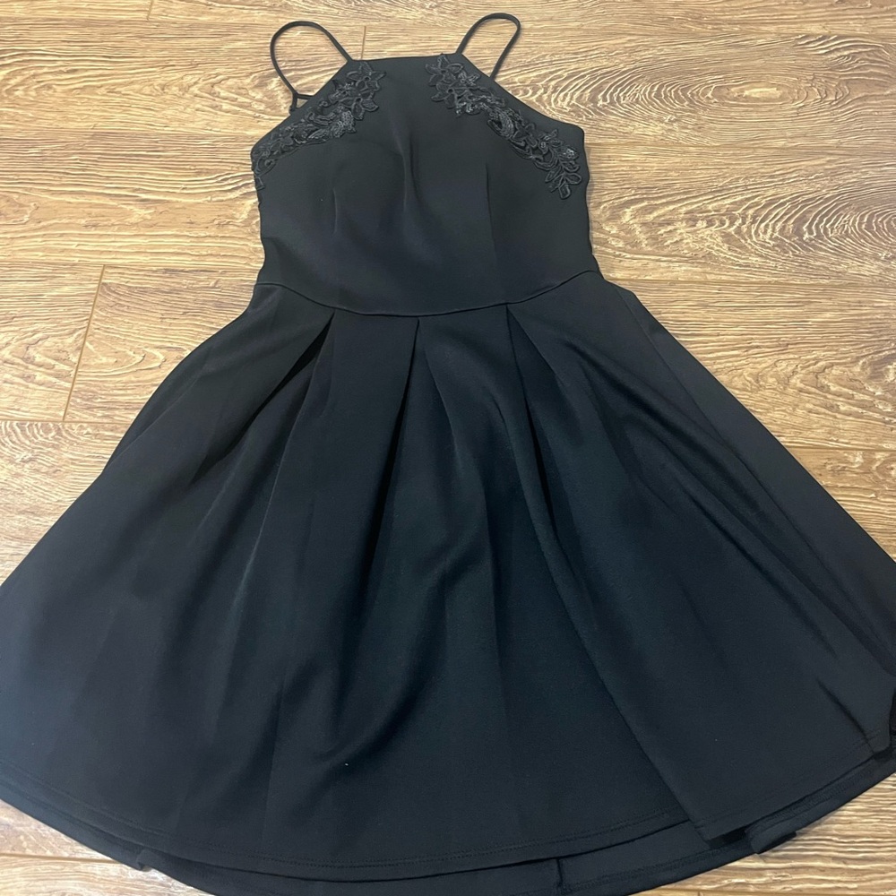 Open back short dress